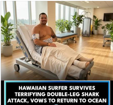 Professional surfer Koa Smith is recovering after a shark attack off Oahu, Hawaii. The father of two suffered severe leg injuries but managed to reach shore and survive the terrifying encounter.